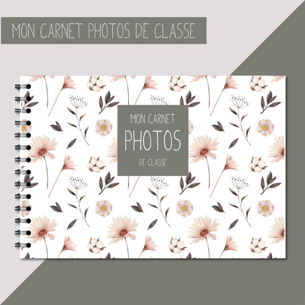 Carnet photos de classe _ Coton