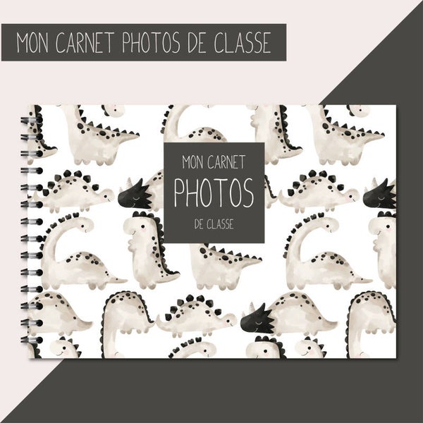 Carnet photos de classe _ Dinosaure