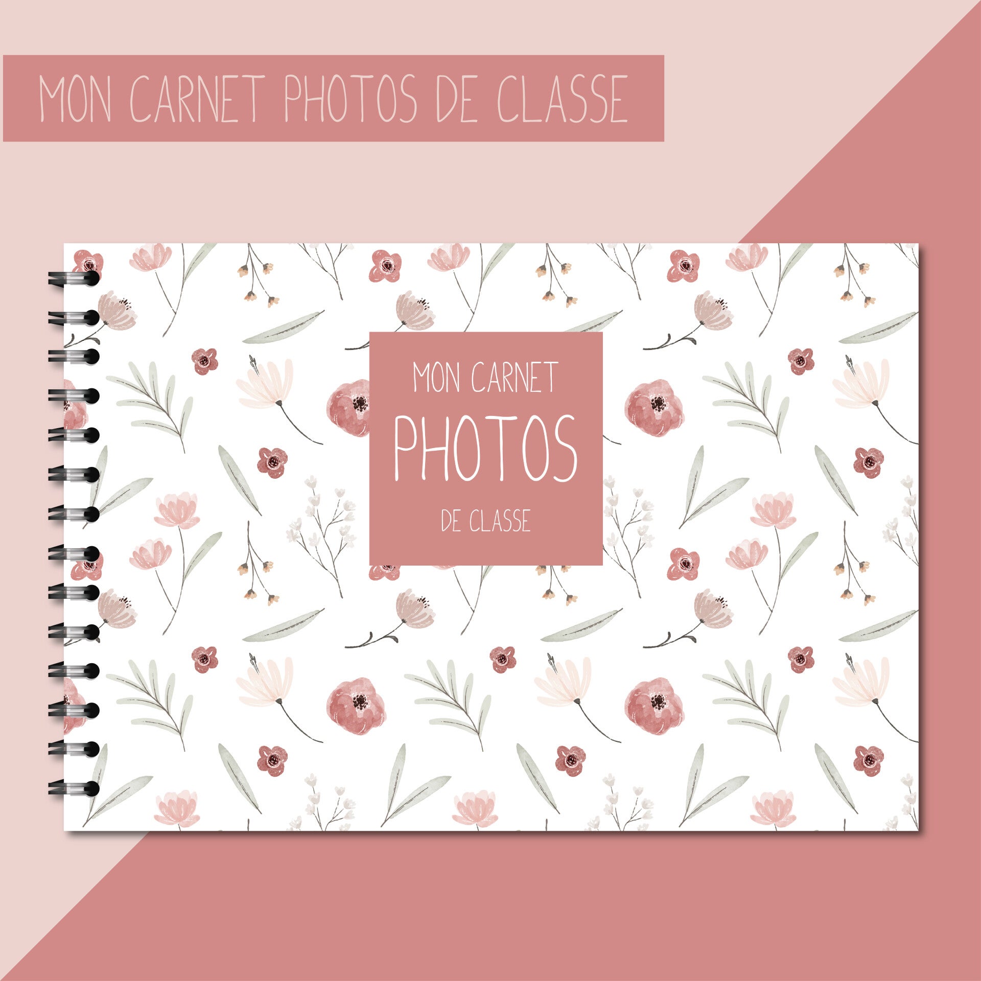 Carnet photos de classe _ Fleurs