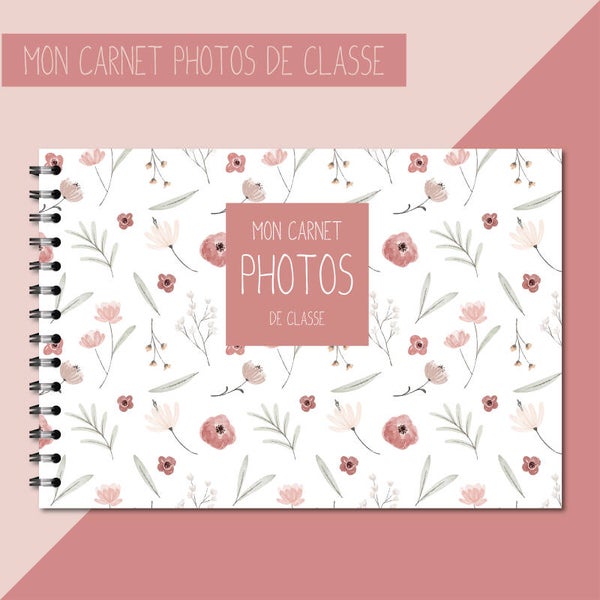 Carnet photos de classe _ Fleurs