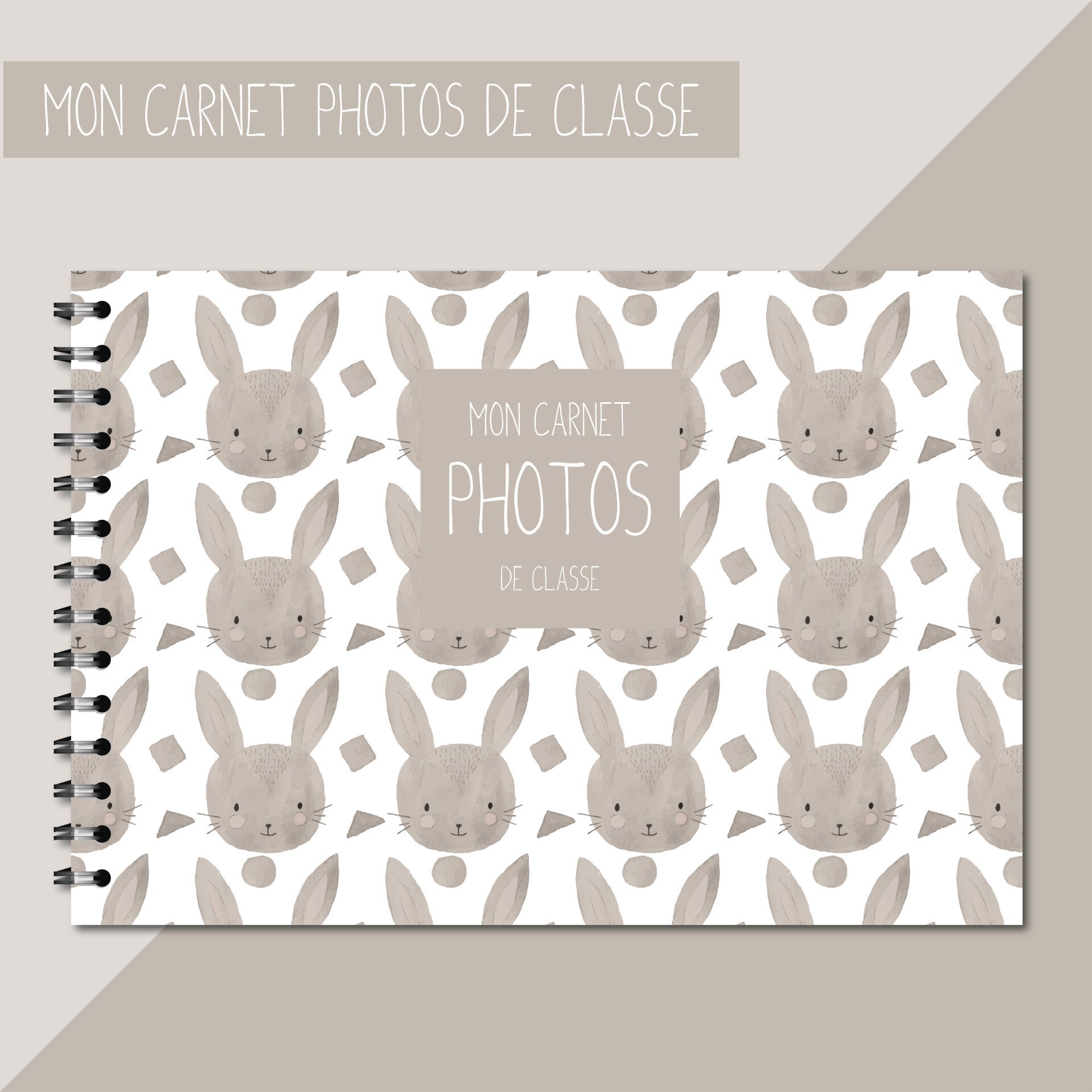 Carnet photos de classe _ Lapin