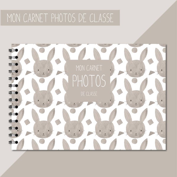 Carnet photos de classe _ Lapin