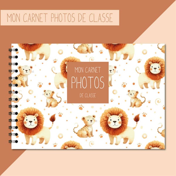 Carnet photos de classe _ Lion
