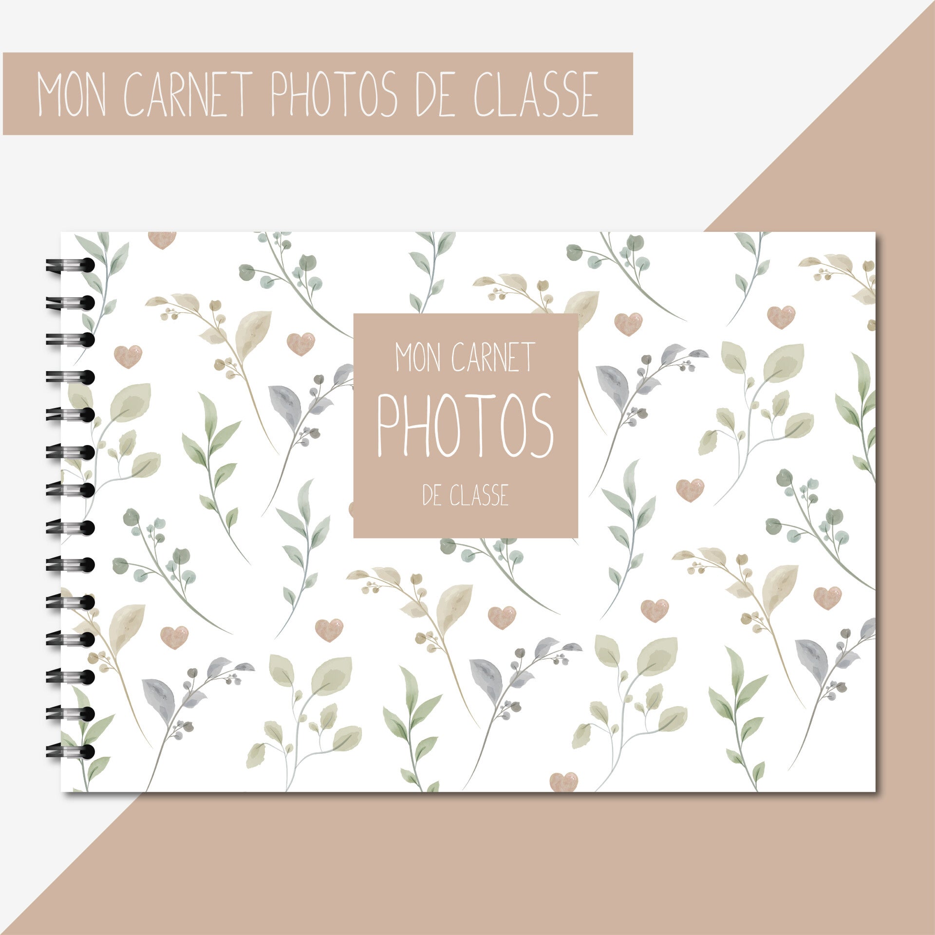 Carnet photos de classe _ Naturel