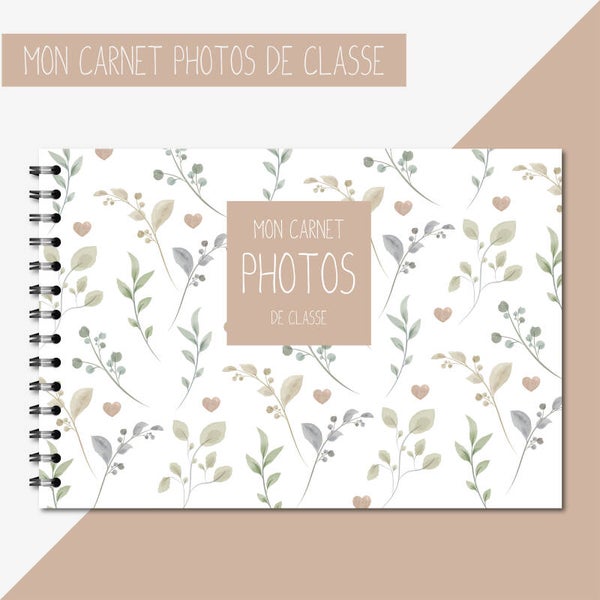 Carnet photos de classe _ Naturel