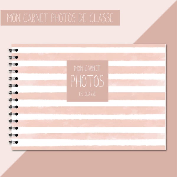 Carnet photos de classe _ Rose-Poudré