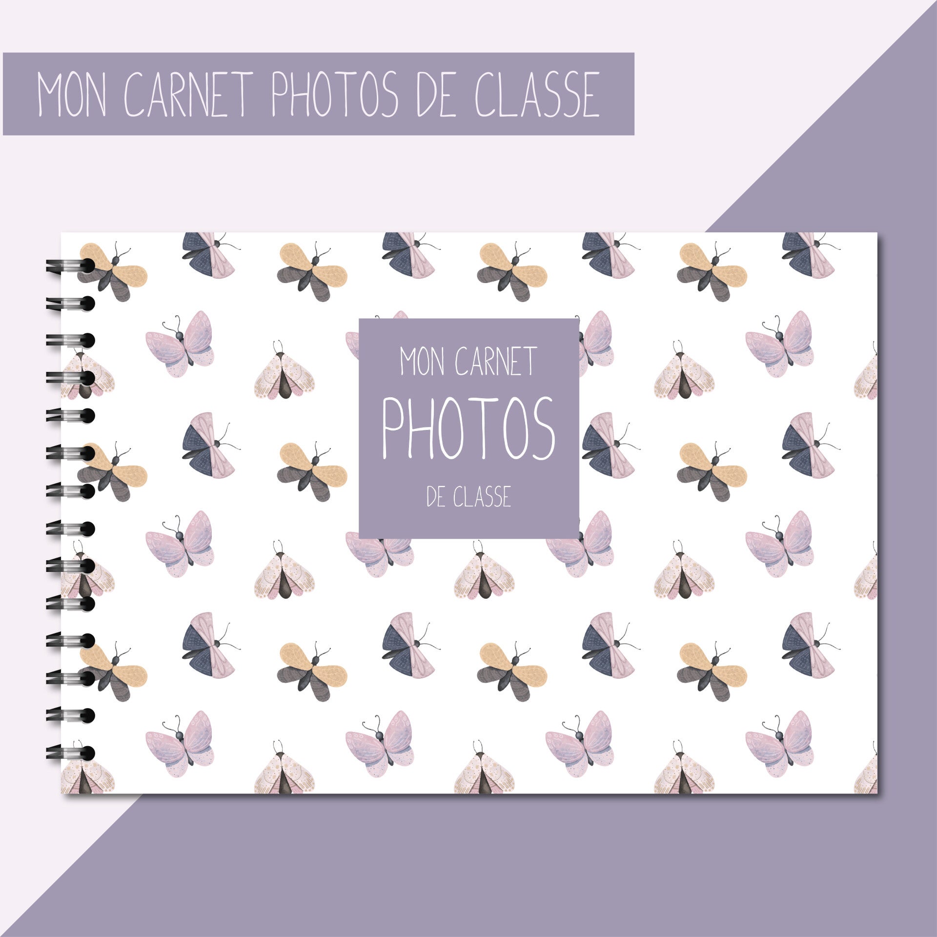 Carnet photos de classe _ Papillon