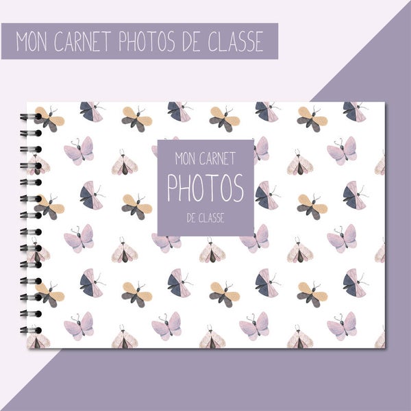 Carnet photos de classe _ Papillon