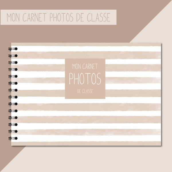 Carnet photos de classe _ Sable