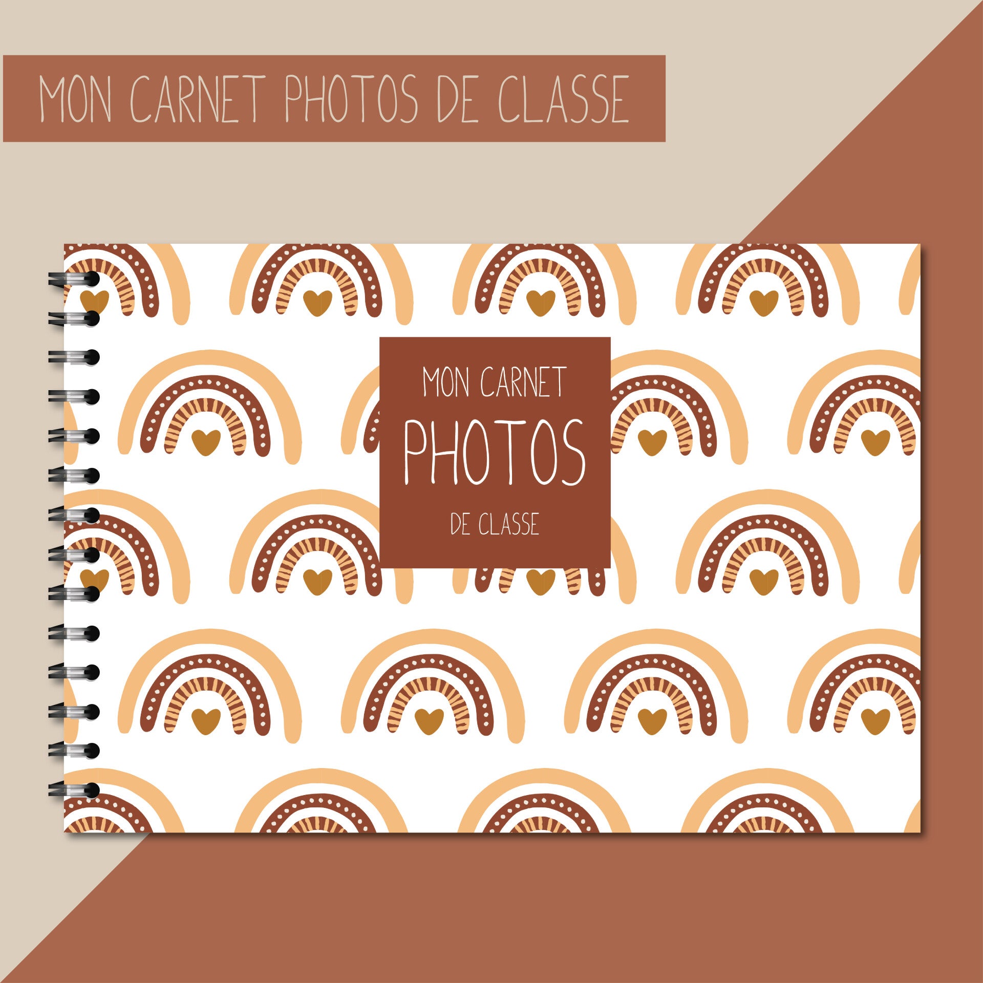 Carnet photos de classe _ Terracotta