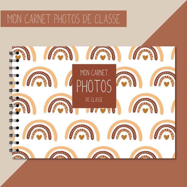 Carnet photos de classe _ Terracotta