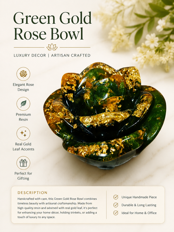 Rose Blossom Trinket Bowl