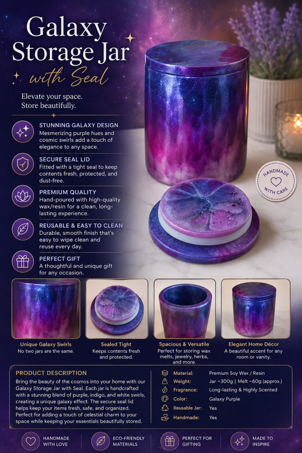 Sealed Lid Jar