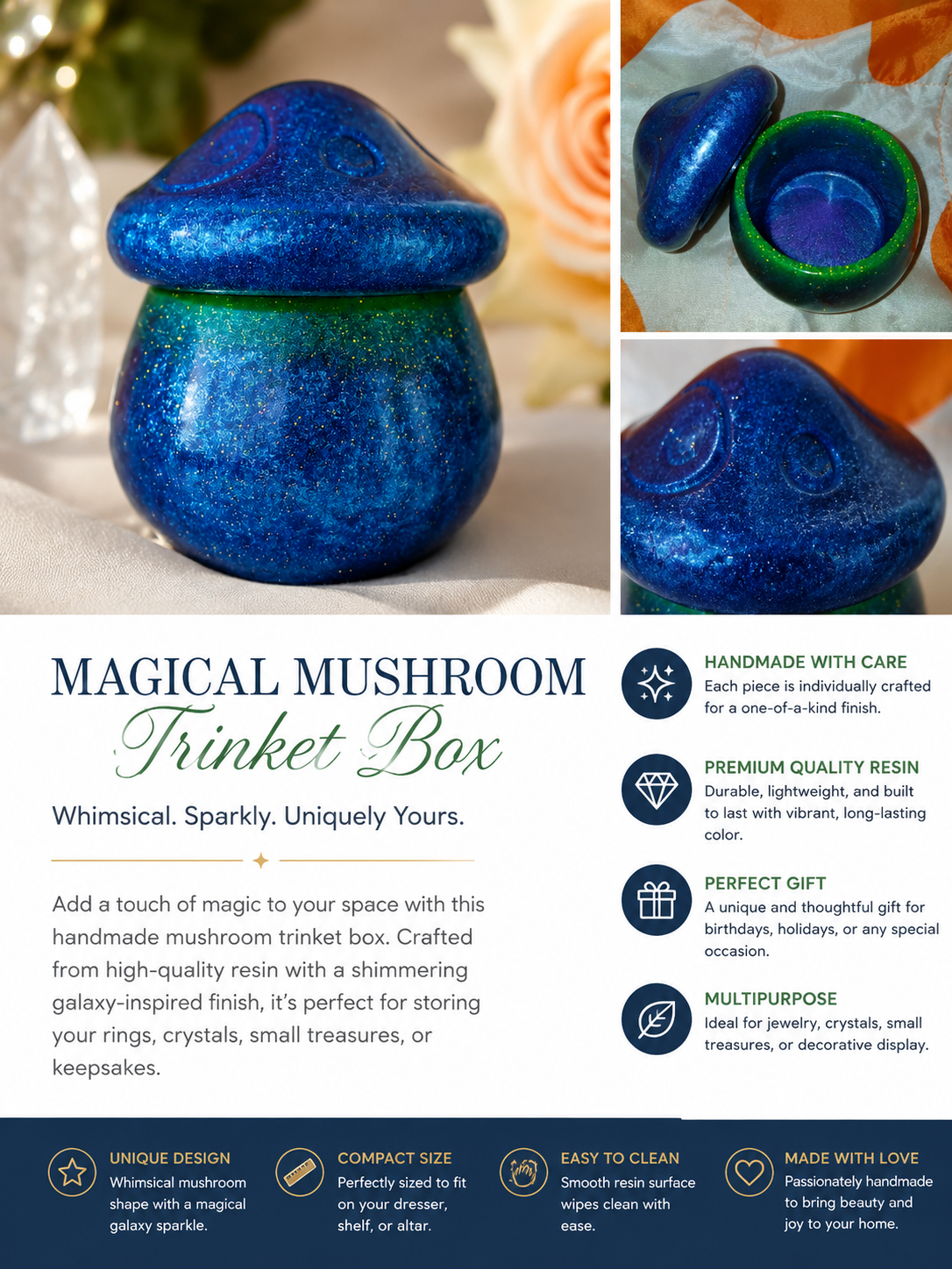 Mushroom Trinket Bowl