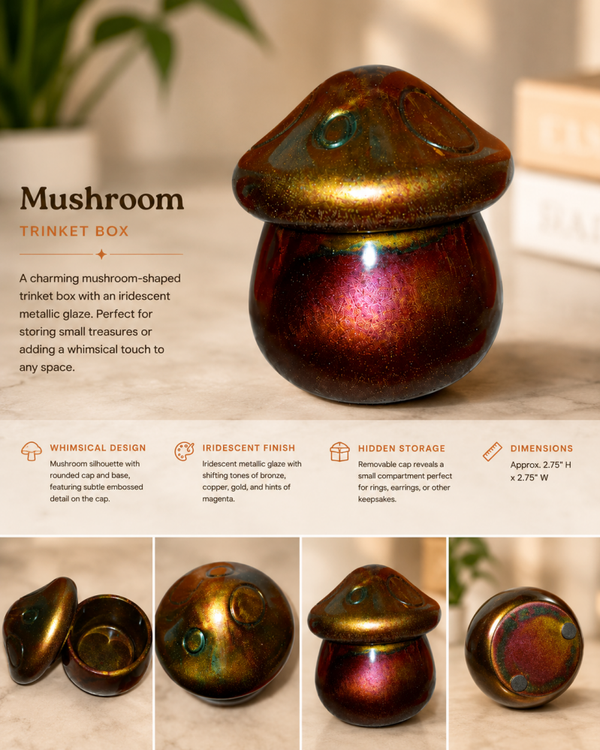 Mushroom Trinket Bowl