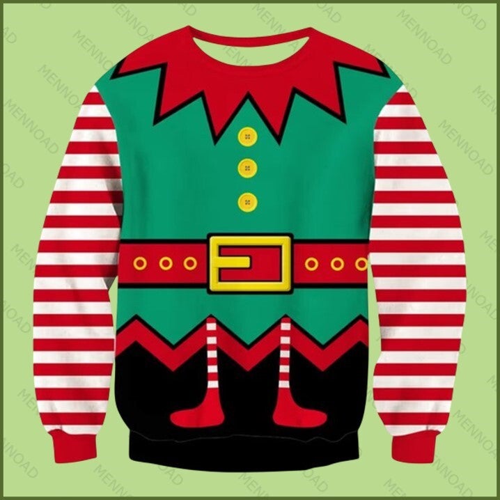 Elf Kerst Trui - Maat S