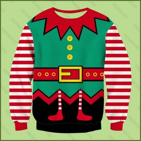 Elf Kerst Trui - Maat S