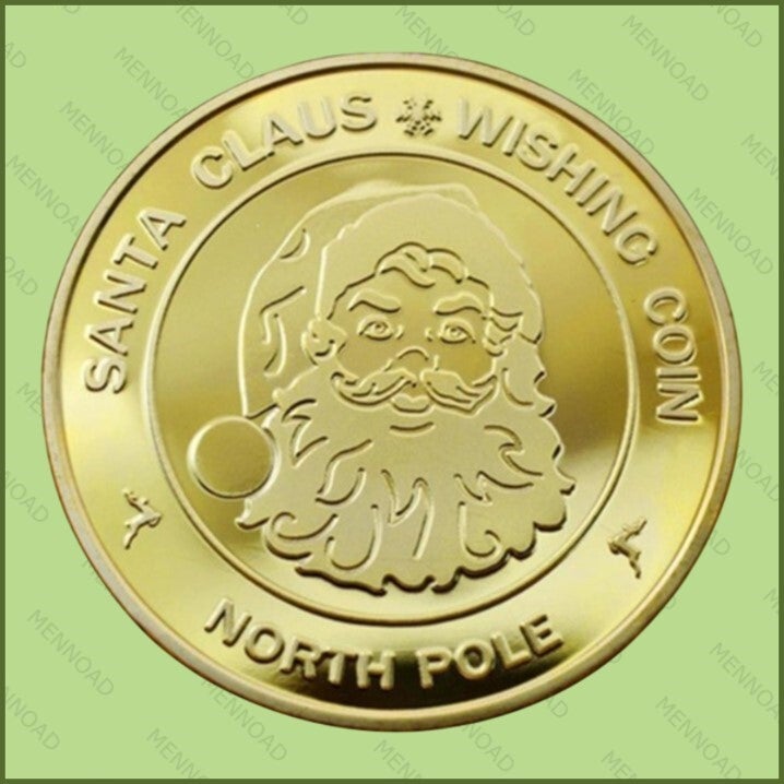 Santa Claus Wishing Coin