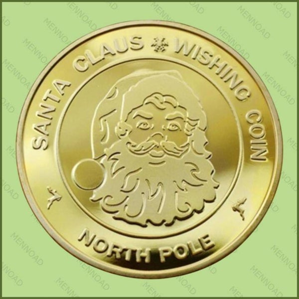 Santa Claus Wishing Coin