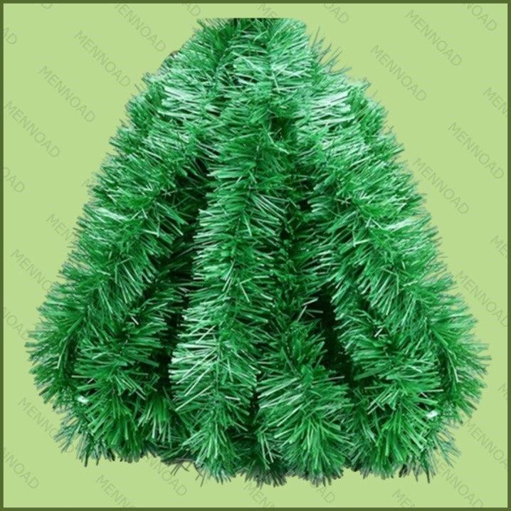 Tinsel van glitters 10m glanzend pluizig 10m x9cm