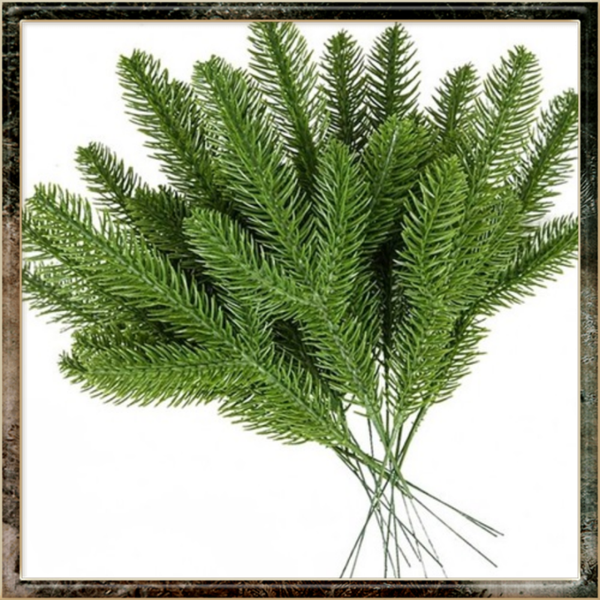 32 stuks Kunstmatige Dennennaalden Takken
