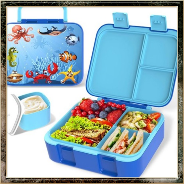 Lunchbox met Meerdere Compartimenten voor Kinderen