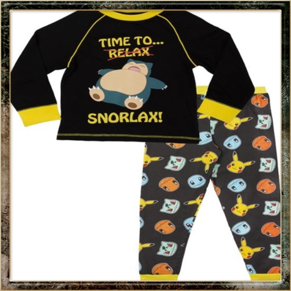 Pokémon jongens winterpyjama 4-5 Jaar