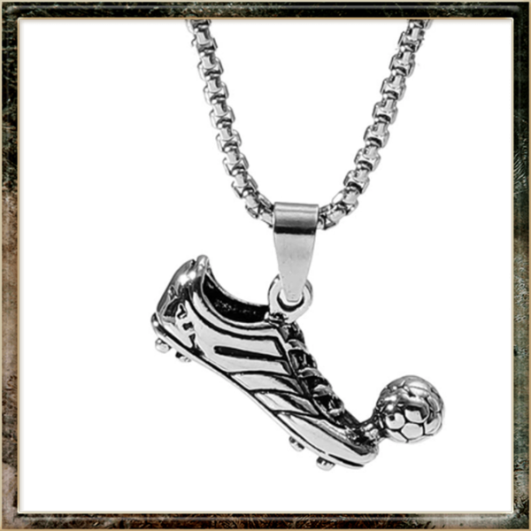 Football Boot Hanger met Ketting voor Jongens