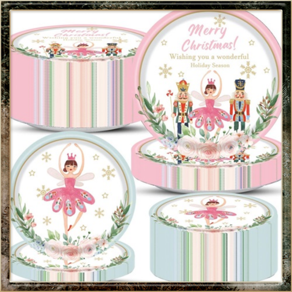 50-delige Kerst-Notenkraker-kerstborden voor het kerstfeest - 25x18cm 25x22cm Wegwerp