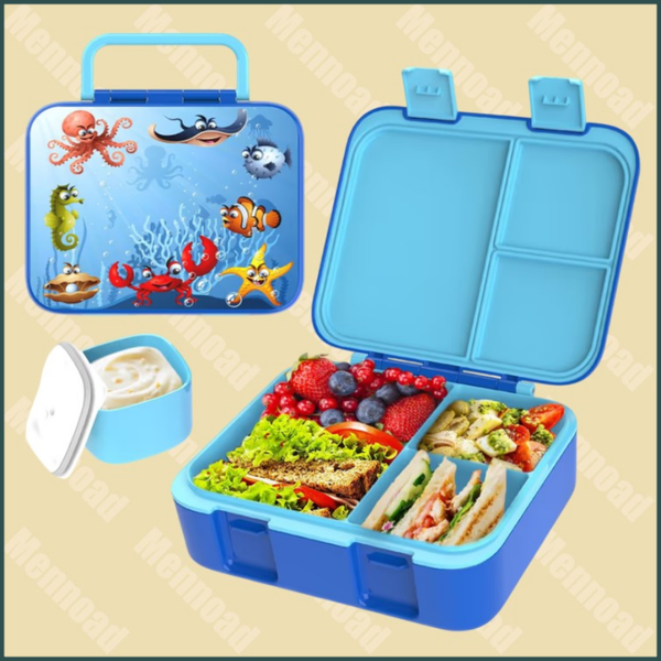 Anyiner Lunchbox voor kinderen met compartimenten