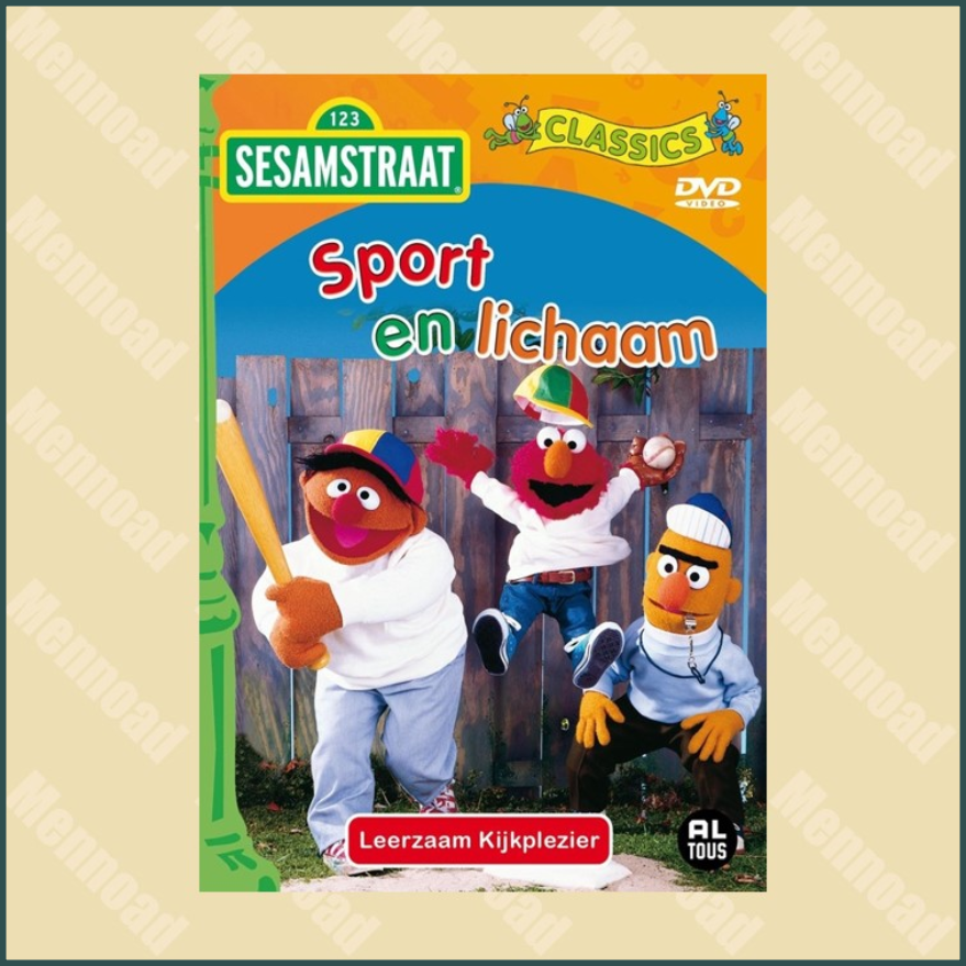 Sesamstraat-Sport & Lichaam (DVD) 2008