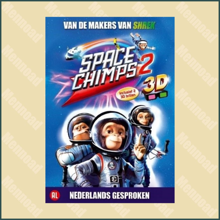 Space Chimps 2 3D (DVD) 2010