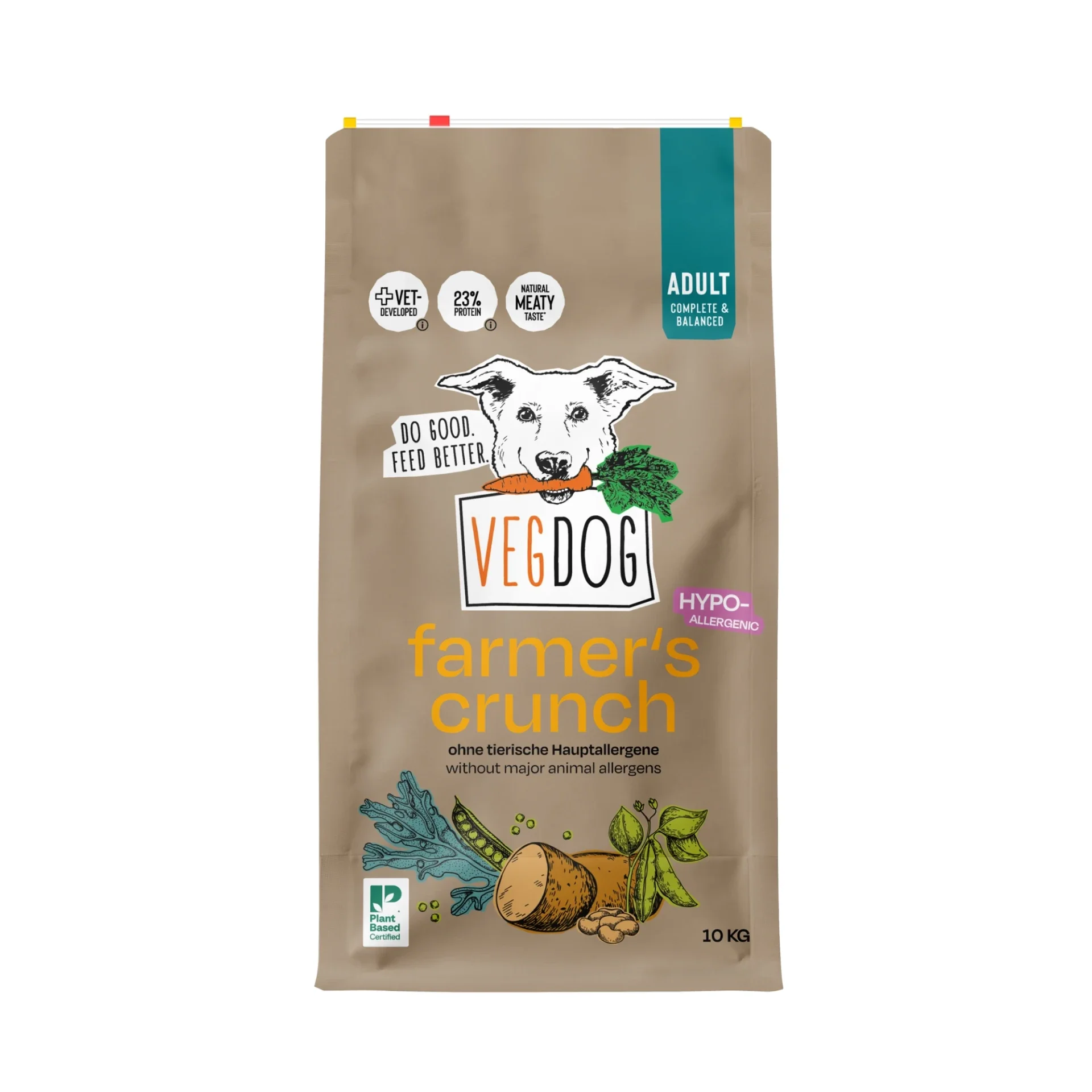 Vegdog farmers crunch