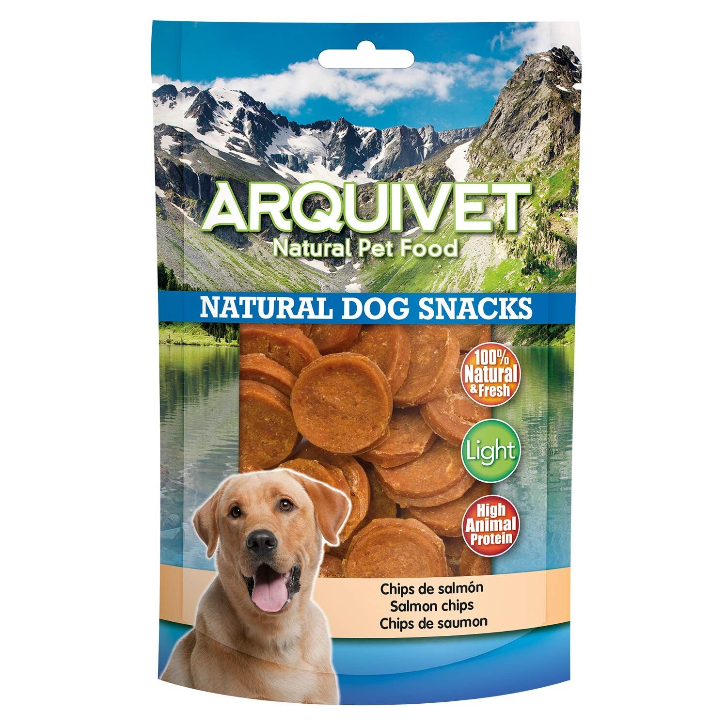 Arquivet zalmchips 100gr