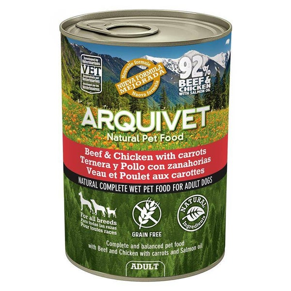 Arquivet Natvoer rund en kip 400gr