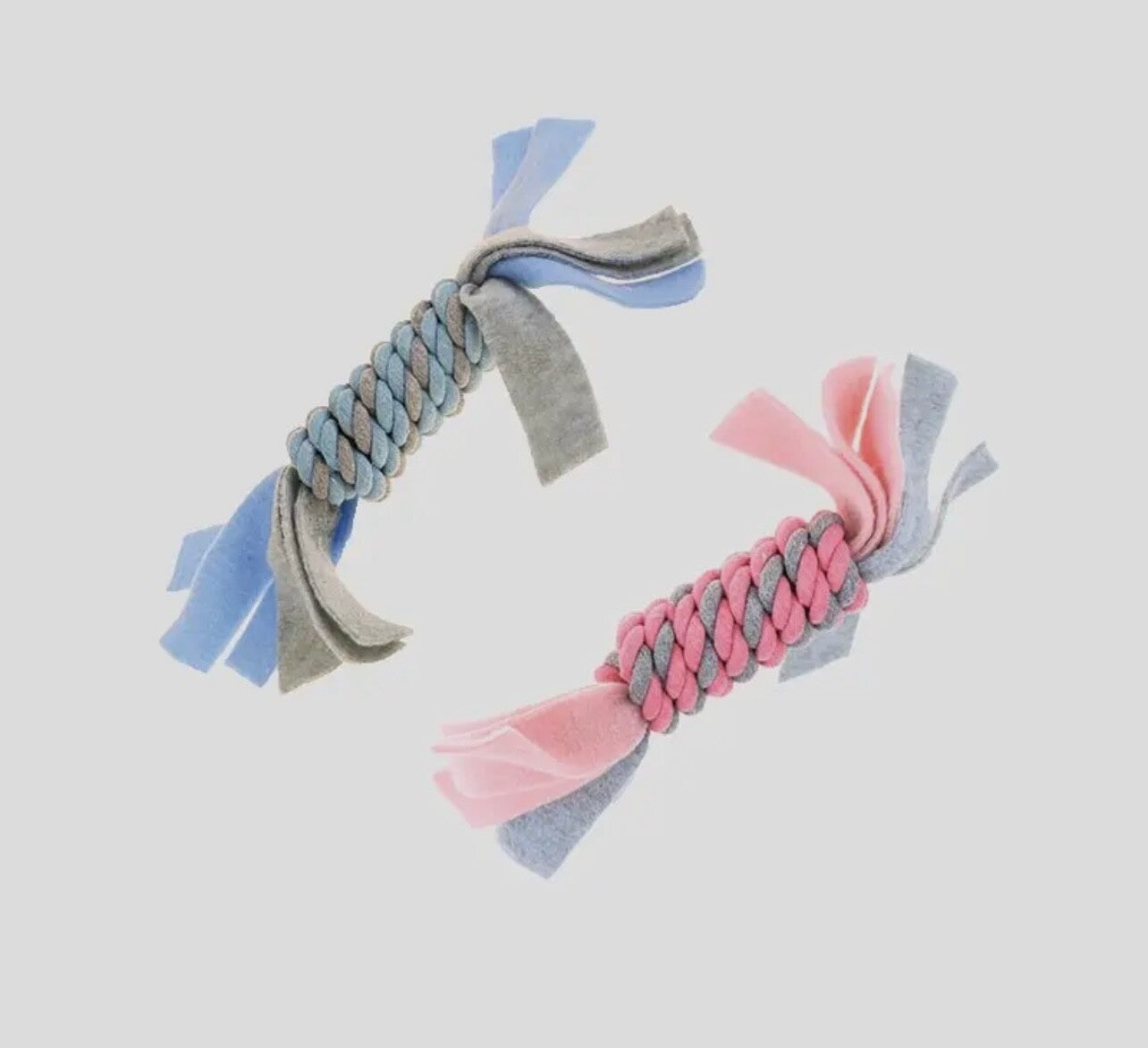 Happy pet fleece rol blauw of roze