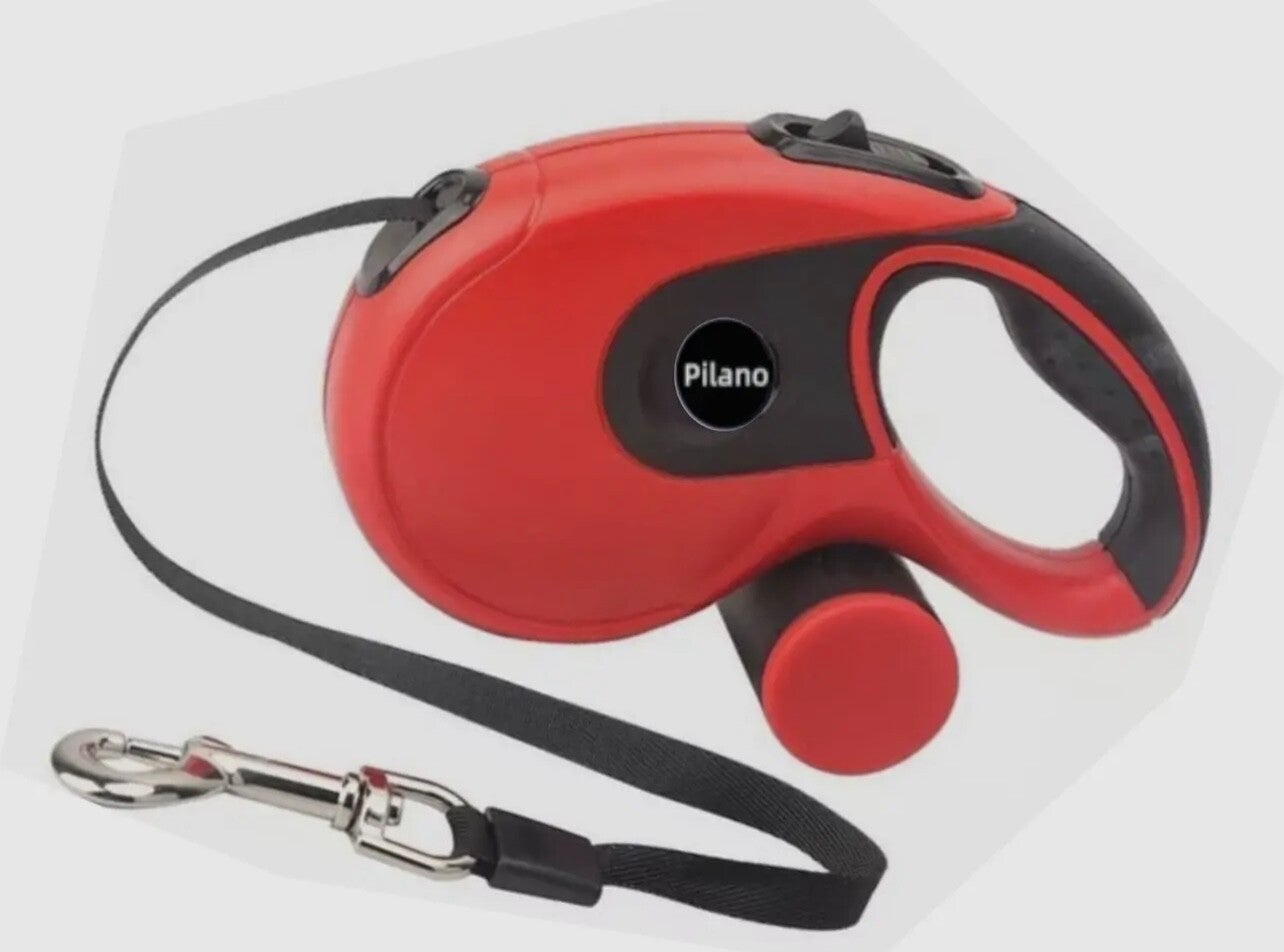 Pilano uitrolriem 8 meter rood