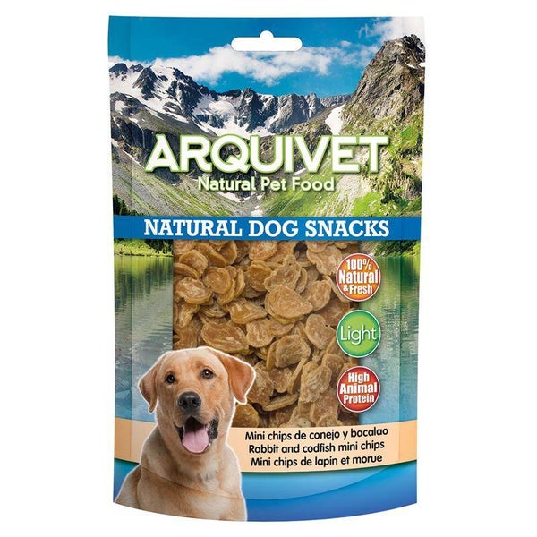 Arquivet konijnen en kabeljauwchips 100gr