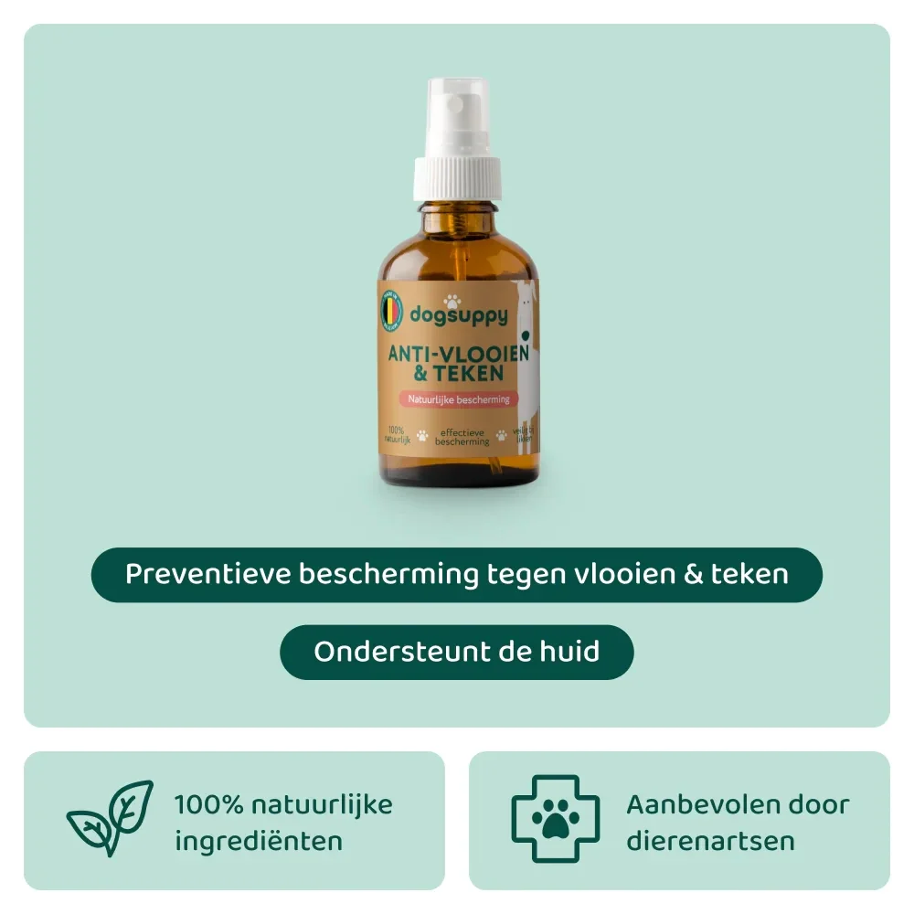 Dogsuppy Anti-vlooien & teken spray