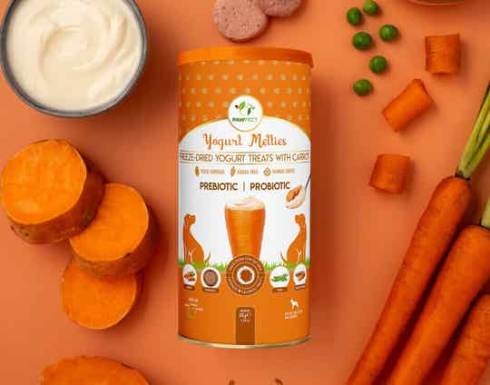 Pawfect yoghurtsnack met wortel 38gr