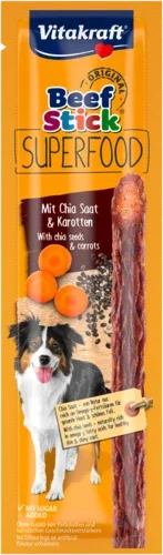 Vitakraft beef stick superfood wortel