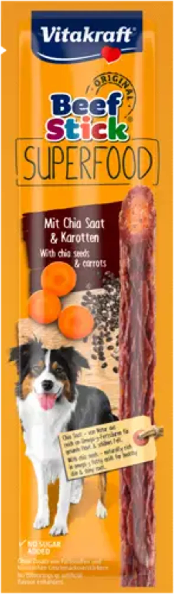 Vitakraft beef stick superfood wortel