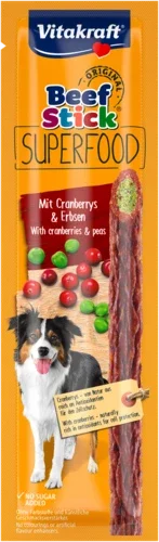 Vitakraft beef stick superfood veenbes