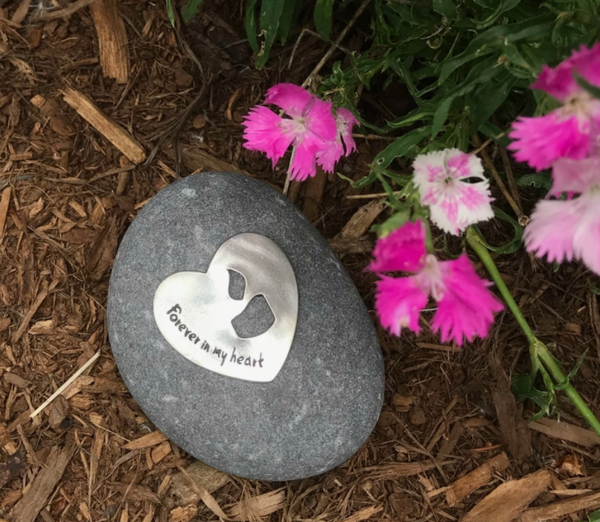 Gedenksteentje voor overleden baby of kindje