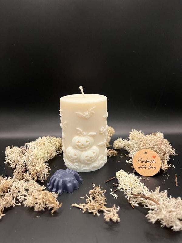 Bat & Pumpkin Party - Die Halloweenkerze