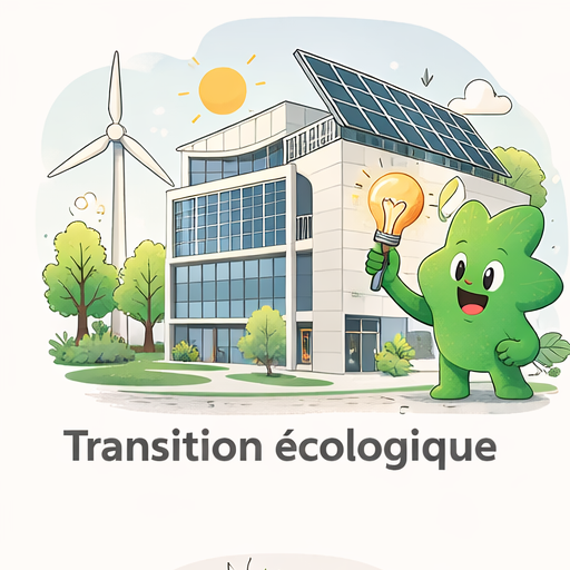 Bâtiment équipé de panneaux photovoltaïques