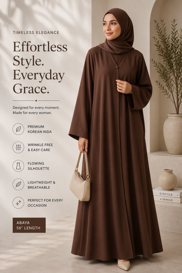 Beautiful Abaya – 56" Length