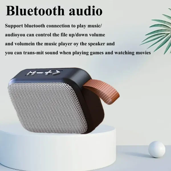 Portable Bluetooth 5.0 Speaker | Wireless Mini Outdoor HiFi Stereo Sound Box