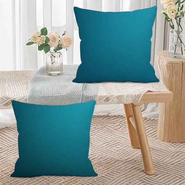 Sofa Cushion Covers – Soft Decorative Cushion Covers with Zipper Closure, Single-Sided Print, Machine Washable