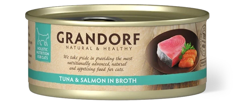 Grandorf Blik Kat Tonijnfilet & Zalm